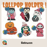 Halloween Lollipop holder, Halloween activity, Lollipop holder