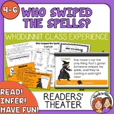 Halloween Activity MYSTERY Readers' Theater Fluency Compre