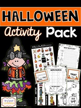 Halloween Activity Pack! by Very Special Learners | TpT