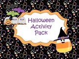 Halloween Activity Pack