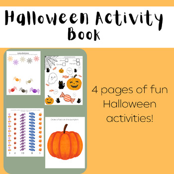 Preview of Halloween Activity Pack