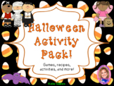 HALLOWEEN Activity Pack: Games, Recipes, Projects, and MORE!