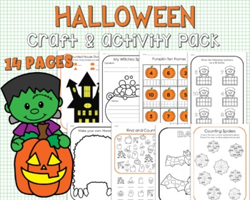 Halloween Activity Pack by Castle and Kite | TPT