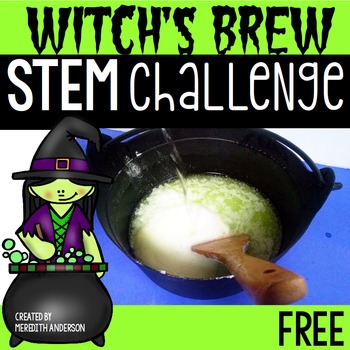 Preview of Halloween Activity / STEM Challenge - Witch's Brew