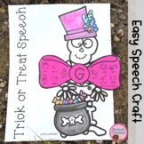 Halloween Speech Language Therapy Worksheet: Early Interve