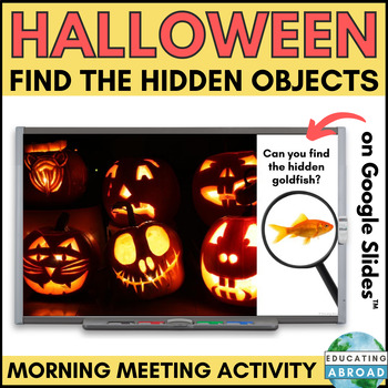 Preview of Halloween Activity on Google Slides | Fun Friday Class Reward Pumpkins Game