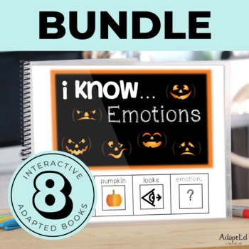 Preview of Halloween Adapted Book BUNDLE