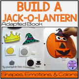 Halloween Adapted Book Build a Jack-O-Lantern for Autism a