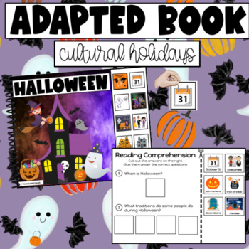 Halloween Adapted Book for Special Education - Halloween Reading ...