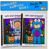 Halloween Adapted Books: Let's Get Dressed For Halloween