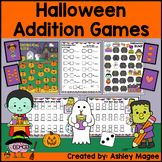 Halloween Addition Games: Holiday Themed Math Center Activities