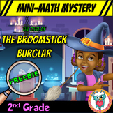 Halloween Addition Mini Math Mystery - 2nd Grade FREE