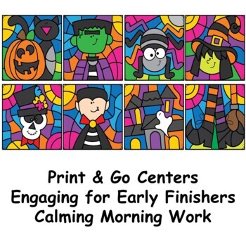 Featured image of post Easy Color By Number Halloween / Have some spooky fun with these fun, and educational, halloween color by number worksheets.