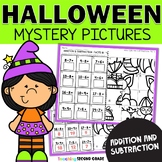 Halloween Addition & Subtraction Practice & Review - Math 