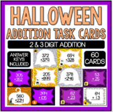 Addition Task Cards - 2 & 3 Digit With and Without Regroup