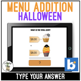 Halloween Addition Typing Boom Cards