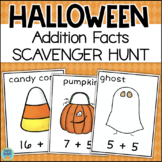 Halloween Math Task Cards Addition Within 30 Scavenger Hun