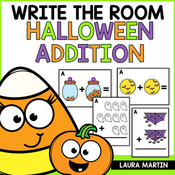 Preview of Halloween Addition Write the Room