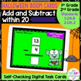 Halloween Addition and Subtraction within 20 | Halloween B