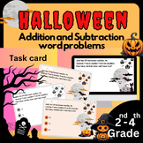 30+ Halloween Addition and Subtraction word problems task 