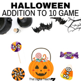 Halloween Addition to 10 Activity | Small Groups Math Flue