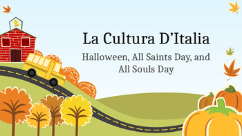 Preview of Halloween, All Saints Day, and All Souls Day in Italy