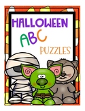 Halloween Alphabet (ABCs) Puzzles for Preschool and Toddler Fun