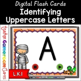 Halloween Alphabet Flash Cards Set - Uppercase Letters