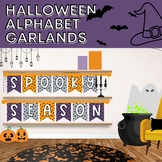 Halloween - Alphabet Garland/Banners