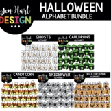 Halloween Alphabet Letters Clipart Bundle - Jen Hart Design