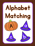 Halloween Alphabet Matching