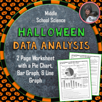 Preview of Halloween Math Activity: Analyzing and Interpreting Data Worksheet