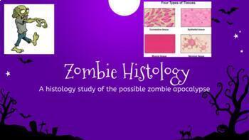 Preview of Halloween Anatomy- Zombie Tissues/Histology Activity