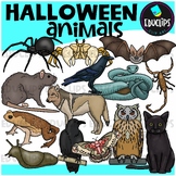 Halloween Animals Clip Art Set {Educlips Clipart}