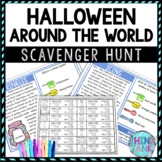 Halloween Around the World Activity - Scavenger Hunt Challenge