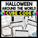 Halloween Around the World Cube Stations - Reading Compreh