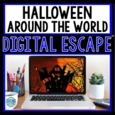 Halloween Around the World DIGITAL ESCAPE ROOM | Holiday activity