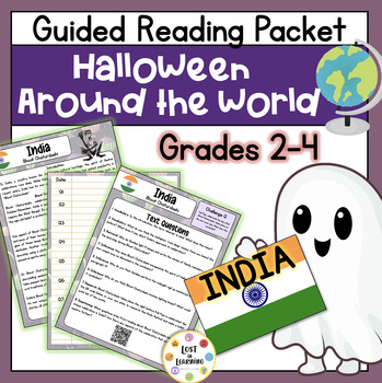 Preview of Halloween Around the World || India || Guided Reading Packet