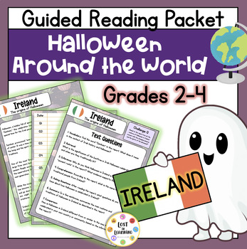 Preview of Halloween Around the World || Ireland || Guided Reading Packet