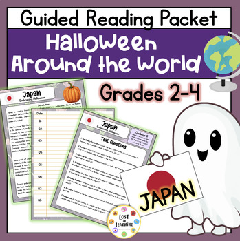 Preview of Halloween Around the World || Japan || Guided Reading Packet