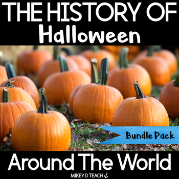 Preview of Halloween Around the World Nonfiction Reading Activities BUNDLE - With Digital