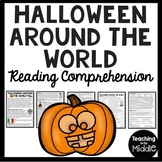 Halloween Around the World Reading Comprehension Worksheet