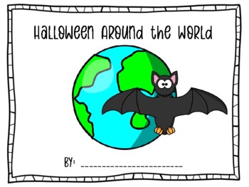 Preview of Halloween Around the World Research Project