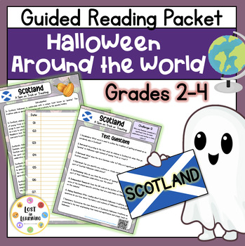 Preview of Halloween Around the World || Scotland || Guided Reading Packet