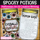 Halloween Art Activity and Spooky Writing