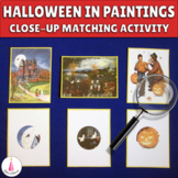 Halloween Art I Spy Montessori Activity Paintings Matching