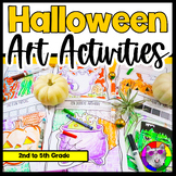 Halloween Art Lesson Activity Booklet, Activities, Worksheets