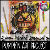 Halloween Art Lesson, Jean-Michel Basquiat Pumpkin Art Pro