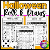 Halloween Art Lessons, Roll and Draw Activities and Direct