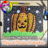 Halloween Art Project, Pumpkin Line Art FREEBIE